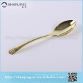 New product disposable plastic gold spoon